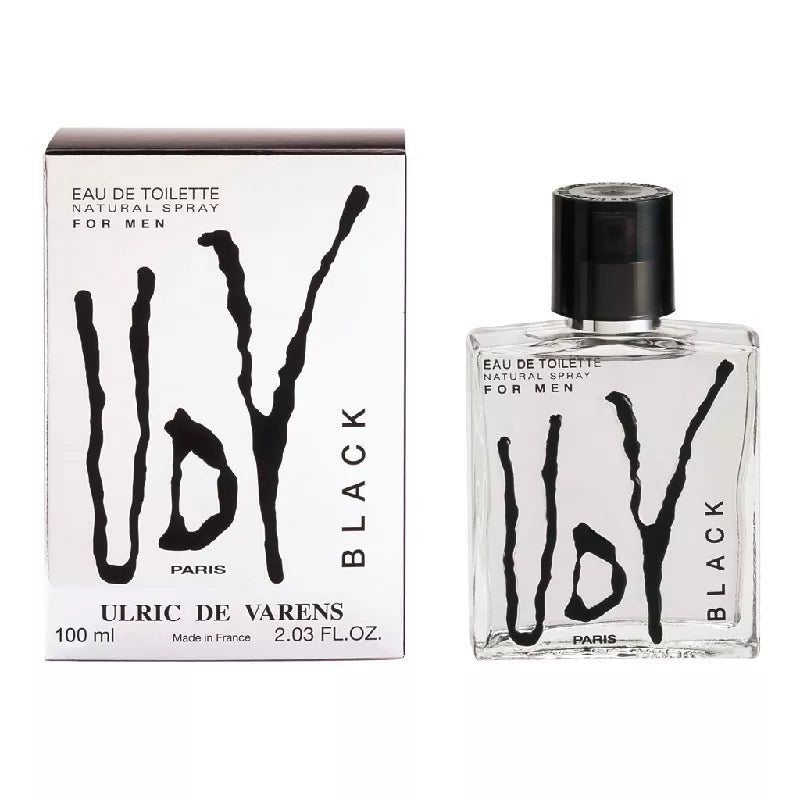 ULRIC DE VARENS FOR MEN BLACK EDT 100ML