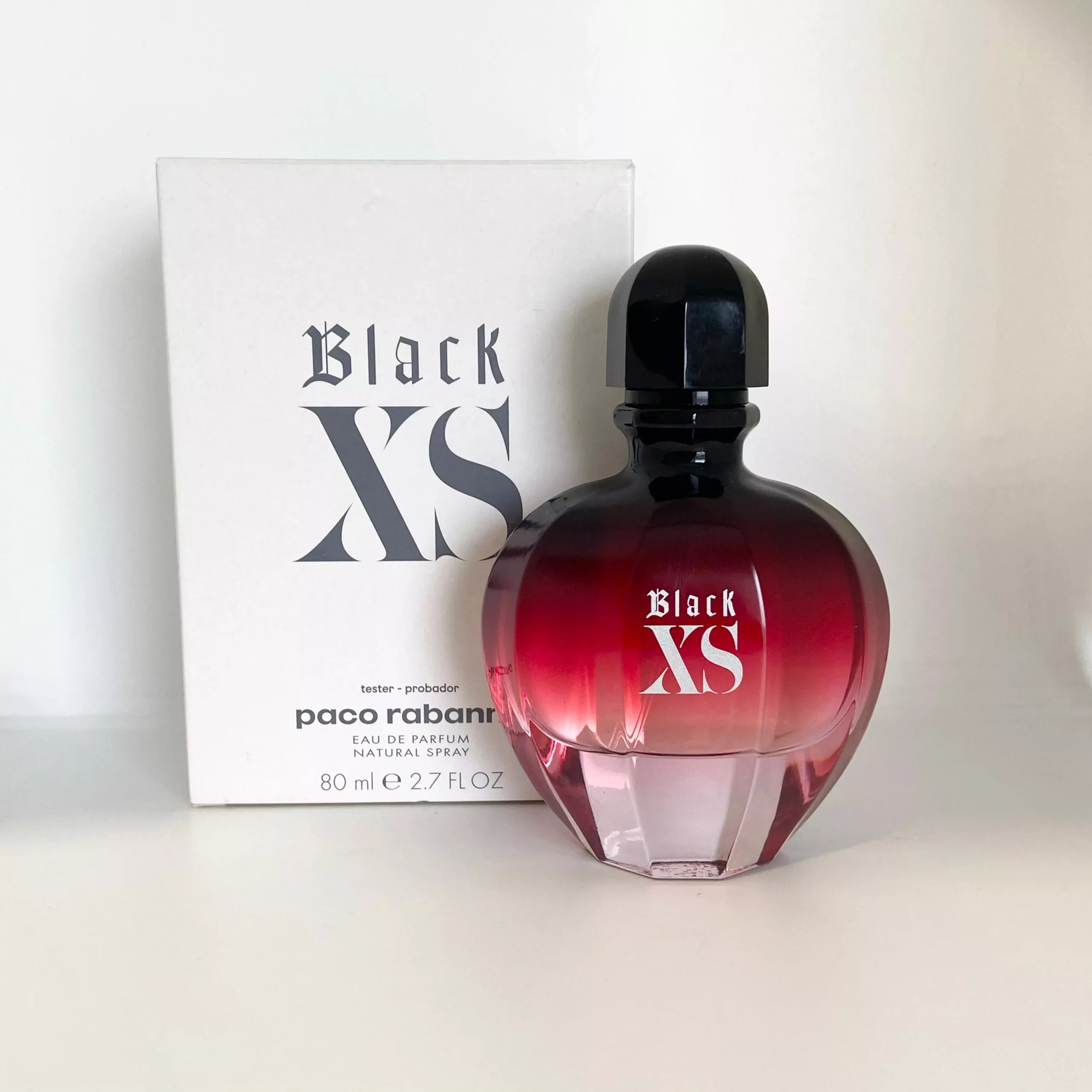 TESTER PACO RABANNE BLACK XS FEM EDP 80ML