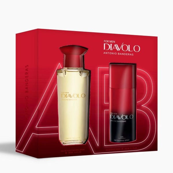 KIT ANTONIO BANDERAS DIAVOLO MASC 100ML  DEO 150ML