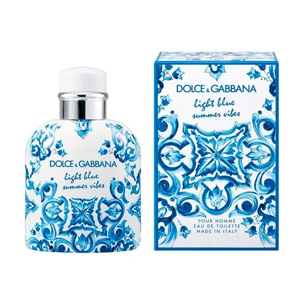 DOLCE GABBANA LIGHT BLUE SUMMER VIBES MASC  EDT 125ML