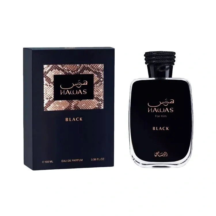 RASASI HAWAS BLACK FOR HIM EDP 100 ML
