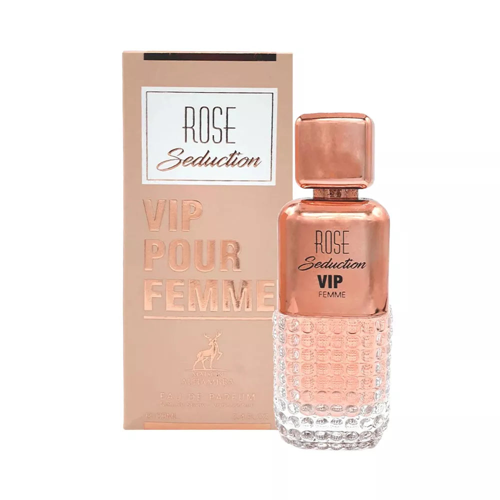 MAISON ALHAMBRA  ROSE SEDUCTION VIP EDP 100ML