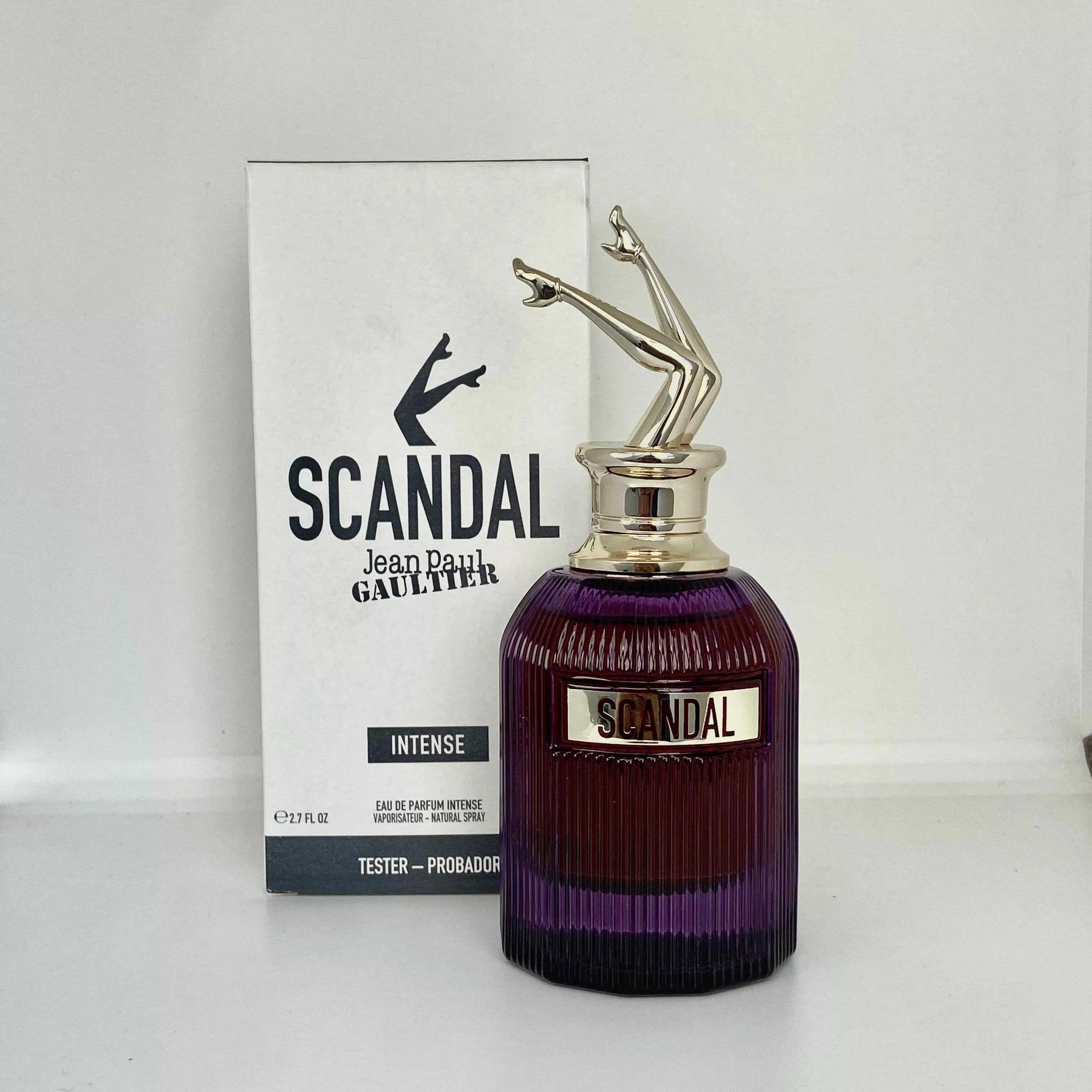 TESTER JEAN PAUL GAULTIER SCANDAL INTENSE FEM EDP 80ML