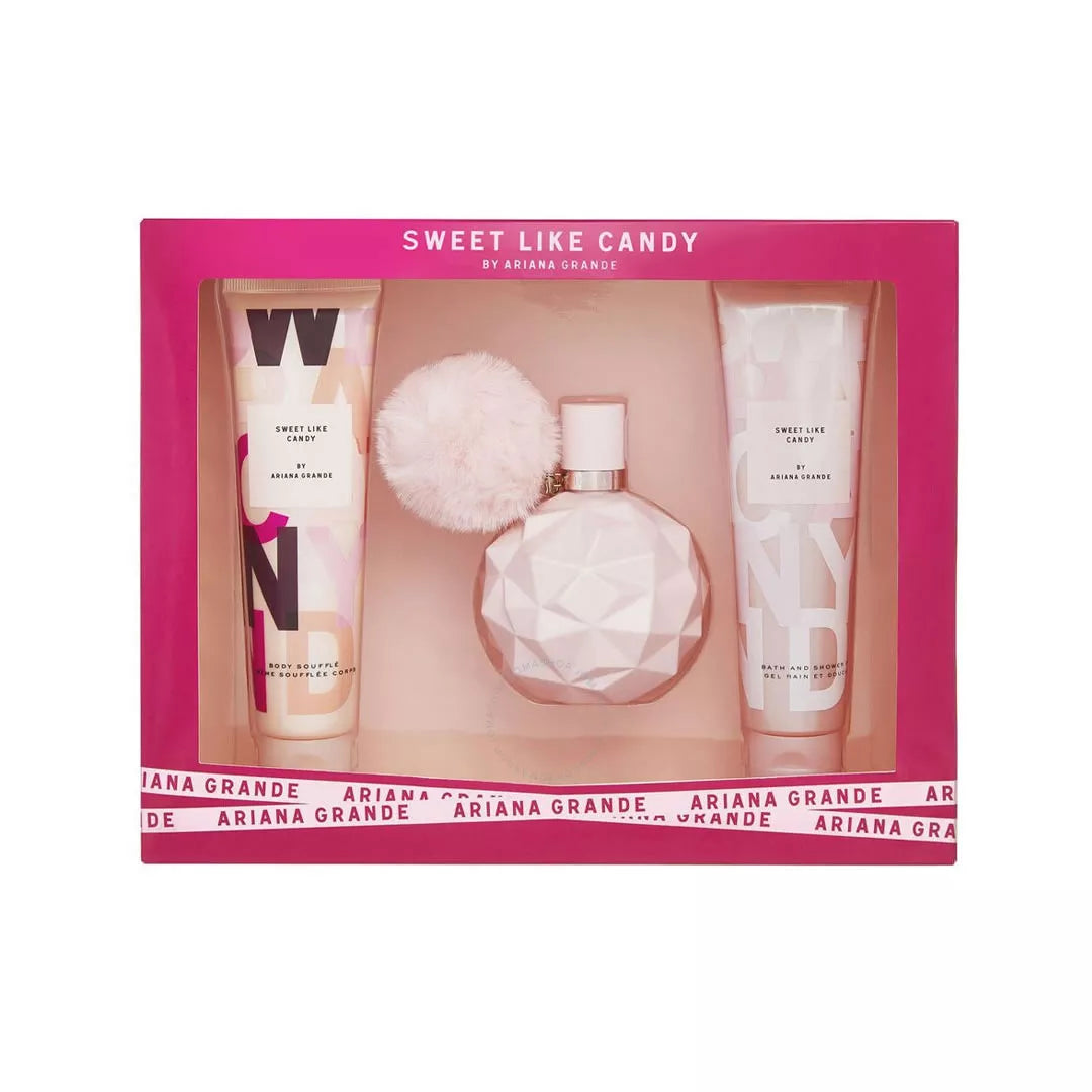 KIT ARIANA GRANDE SWEET LIKE CANDY EDP 100 ML 3PZS