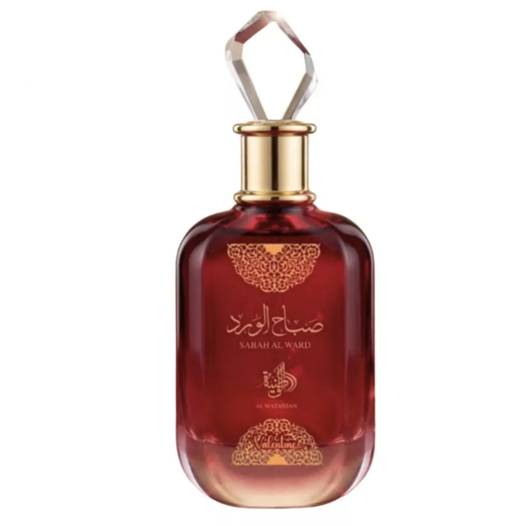 AL WATANIAH SABAH AL WARD VALENTINE EDP 100ML CAJA ROJA
