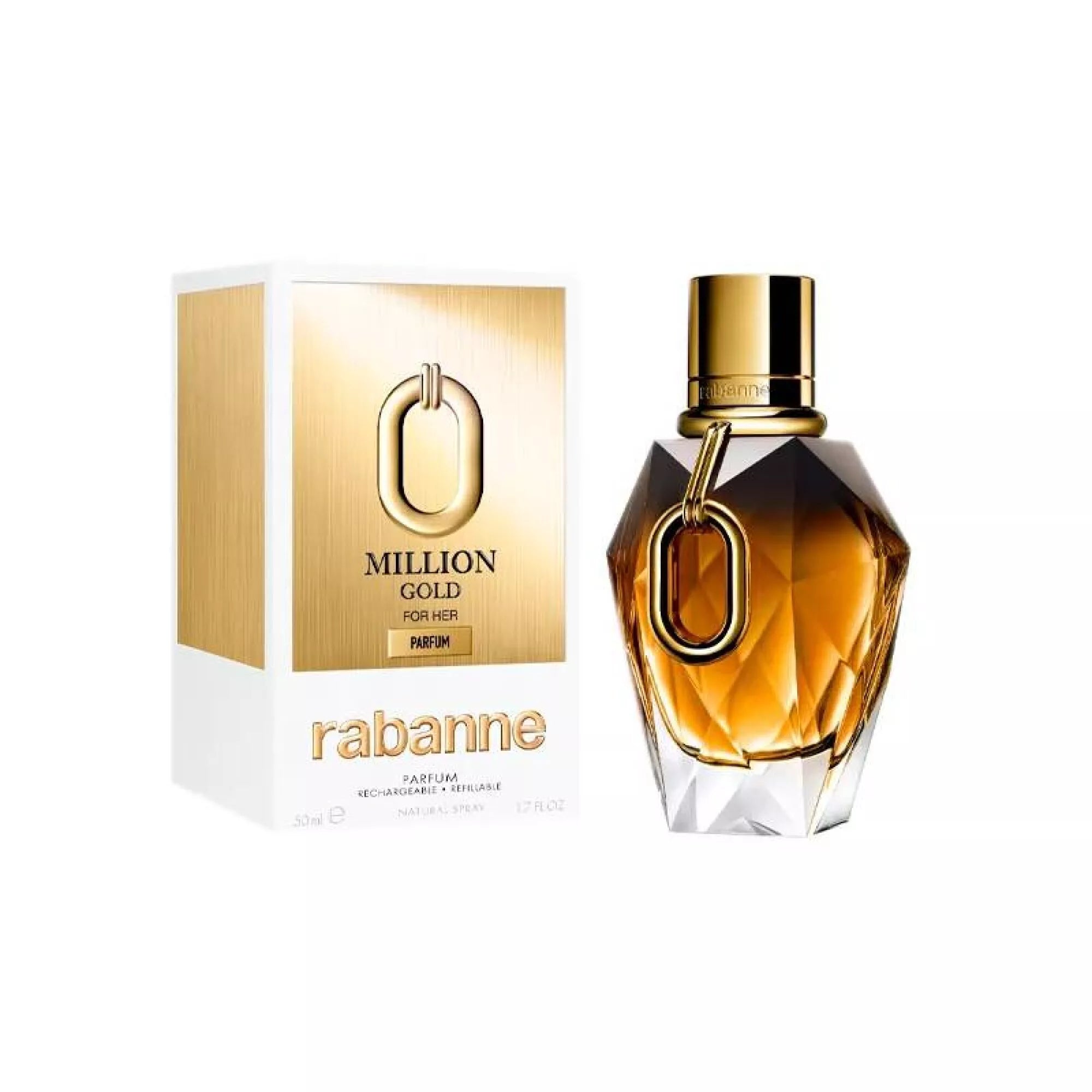 PACO RABANNE MILLION GOLD FEM (PARFUM) 90ML