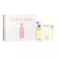 KIT CALVIN KLEIN ETERNITY FEM EDP 100ML 3PZS (CAJA BLANCA)