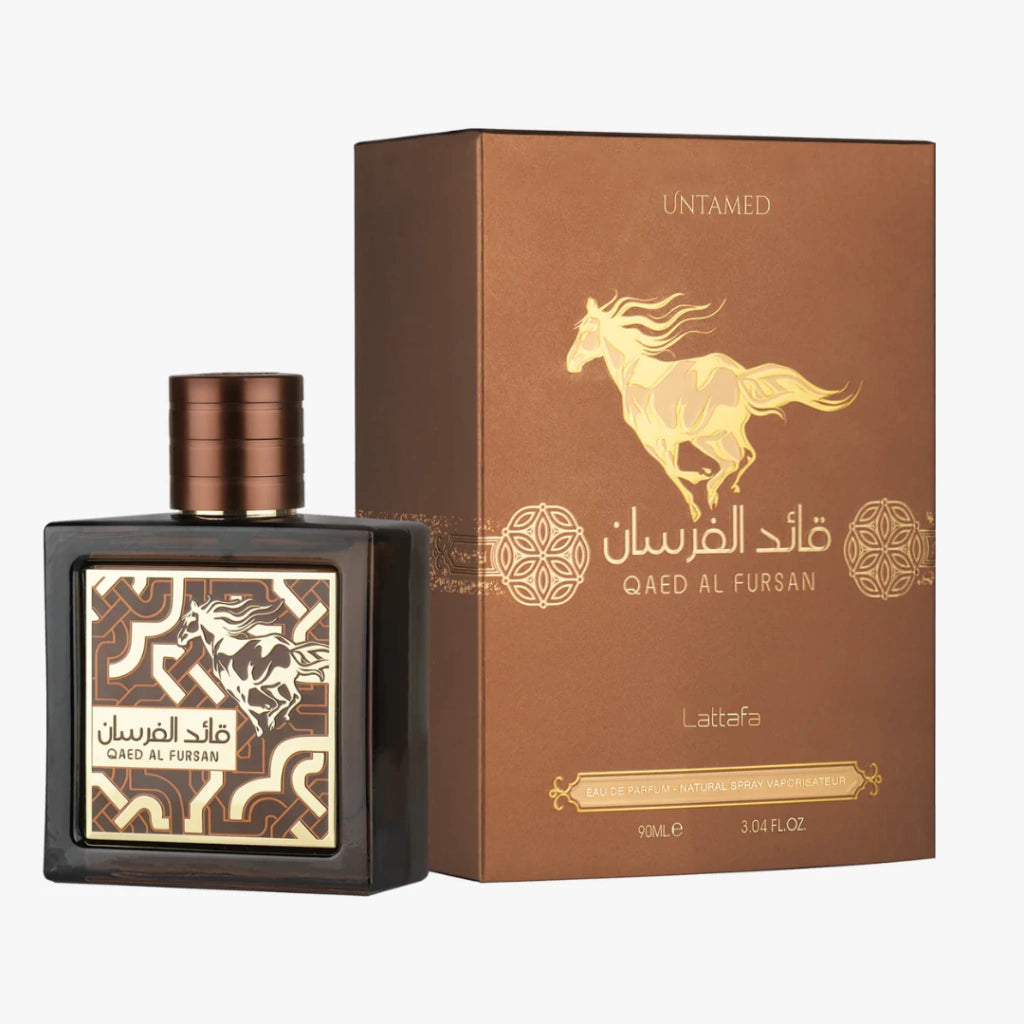 LATTAFA QAED AL FURSAN UNTAMED EDP 90ML (MARRON)