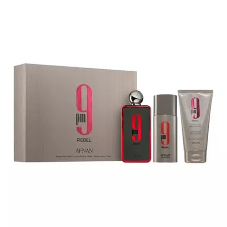 KIT AFNAN REBEL EDP 100 ML  3PZS
