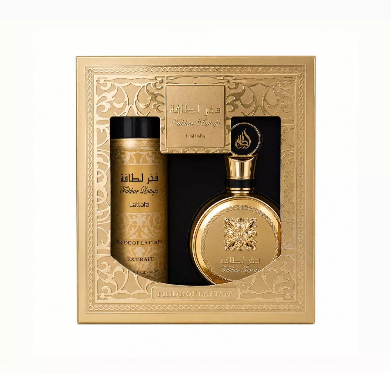 KIT LATTAFA FAKHAR GOLD EDP 100 ML   DEO