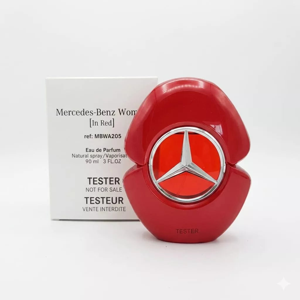 TESTER MERCEDES BENZ WOMAN IN RED EDP 90 ML