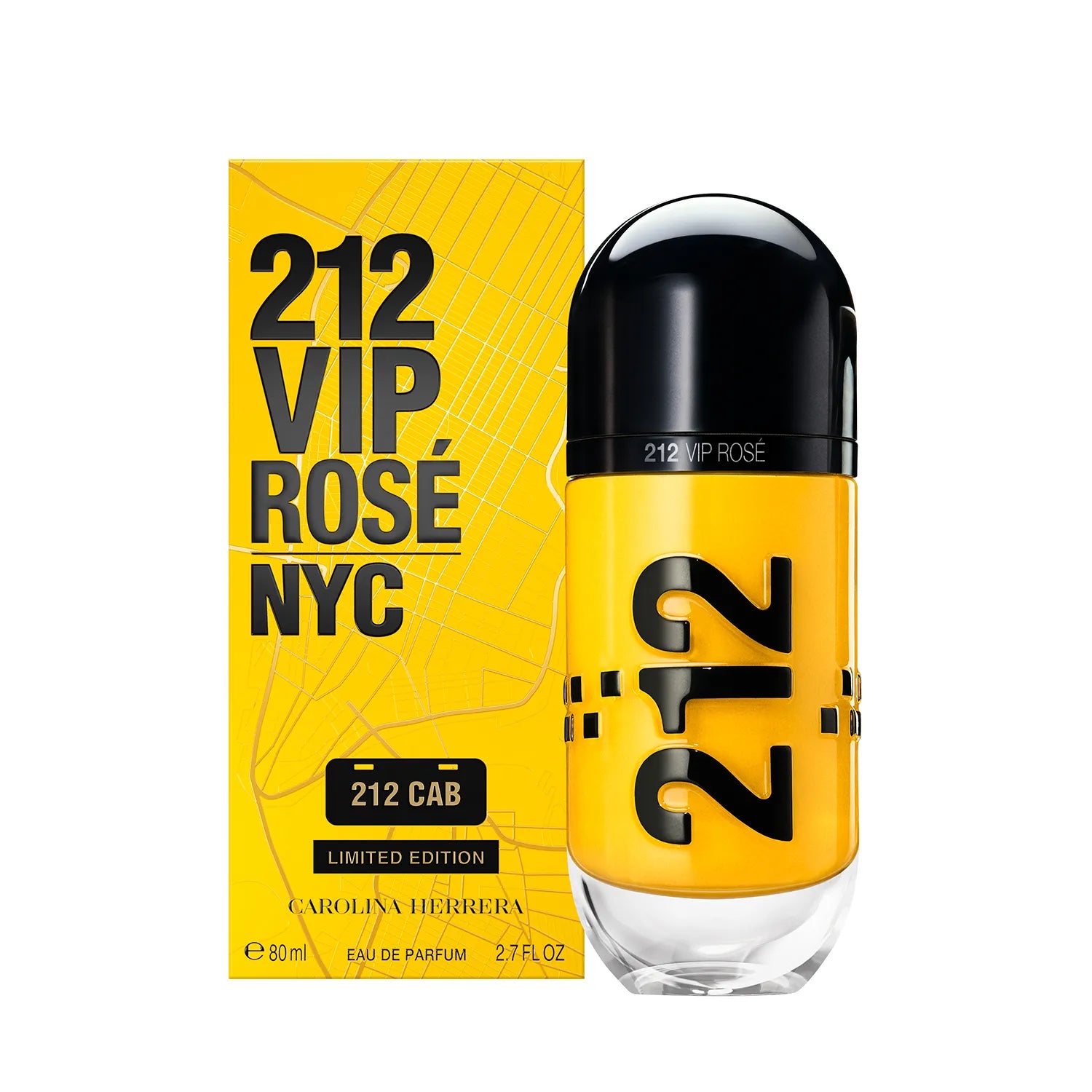 CAROLINA HERRERA VIP ROSE 212 CAB EDP 80ML