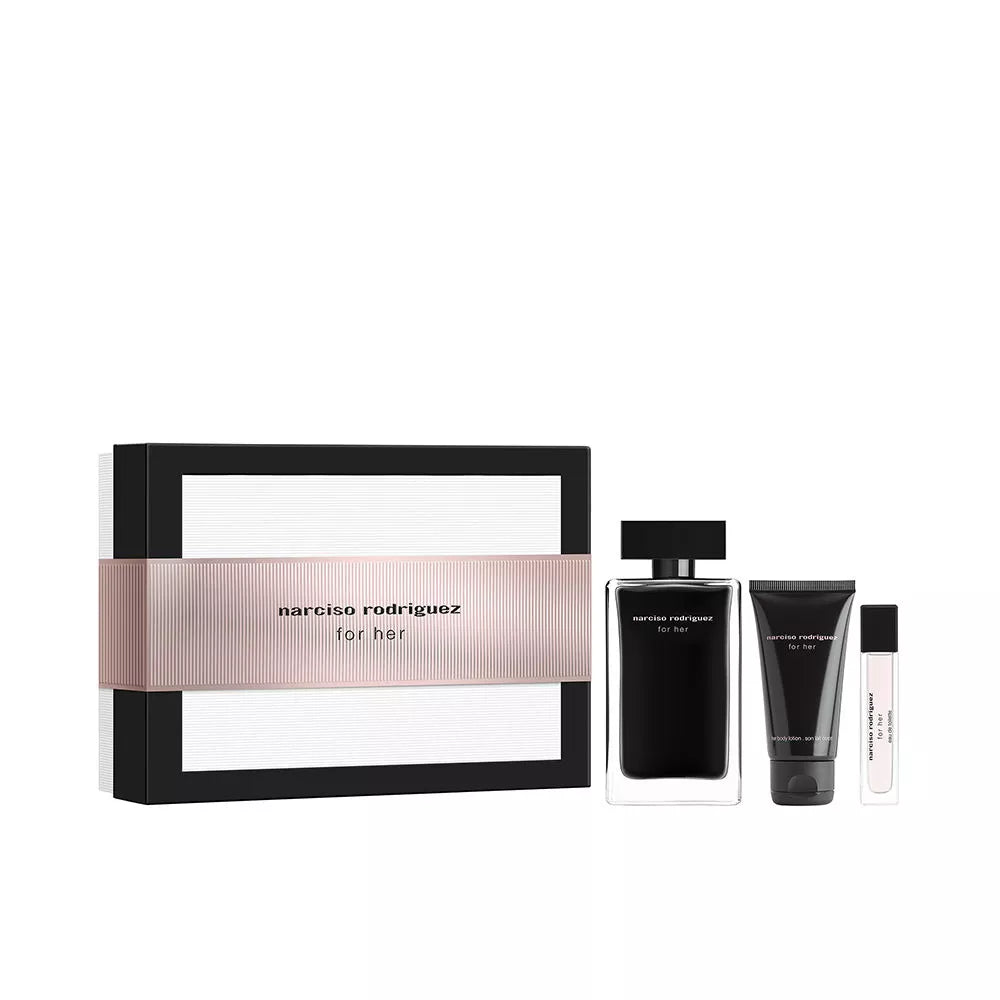 KIT NARCISO RODRIGUEZ FOR HER EDT 100ML + BL+ 10ML