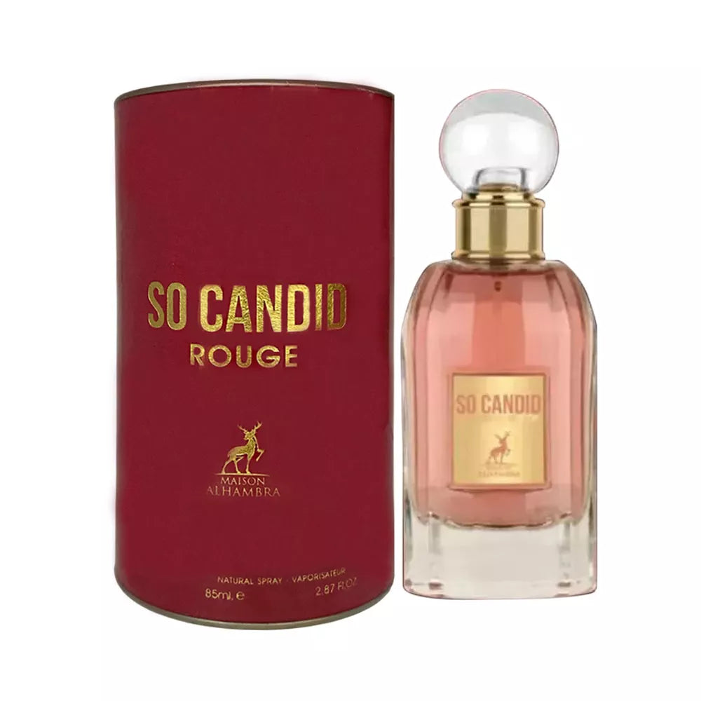 MAISON ALHAMBRA SO CANDID ROUGE EDP 85ML
