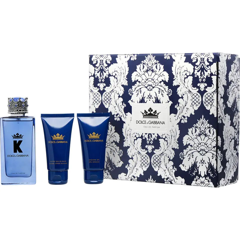 KIT DOLCE GABBANA K EDP 100ML + GD + AFTER SHAVE
