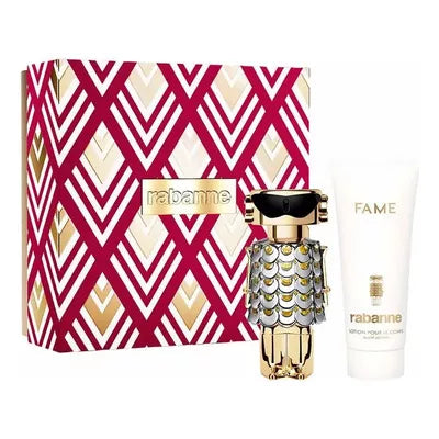 KIT PACO RABANNE FAME EDP 80ML + BL  (CAJA ROJA)