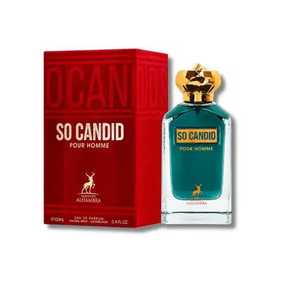 MAISON ALHAMBRA SO CANDID POUR HOMME EDP 100ML