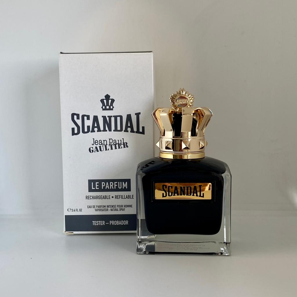 TESTER JEAN PAUL GAULTIER SCANDAL LE PARFUM  MASCULINO 100 ML